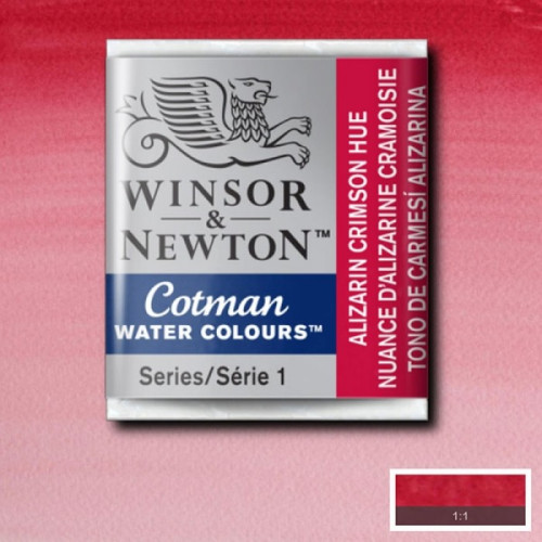 Акварельная краска Winsor & Newton, № 003 Ализарин малиновый