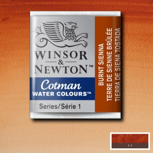 Акварельная краска Winsor & Newton, № 074 Охра паленая