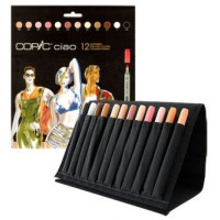 Маркери COPIC Ciao Marker, WALLET mit, тілесні 12 шт