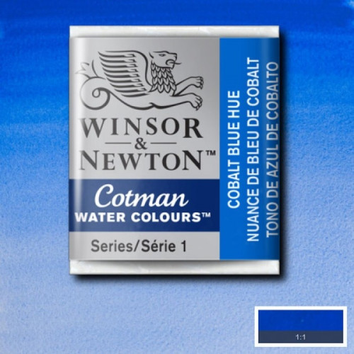 Акварельная краска Winsor & Newton, № 179 Синий кобальт