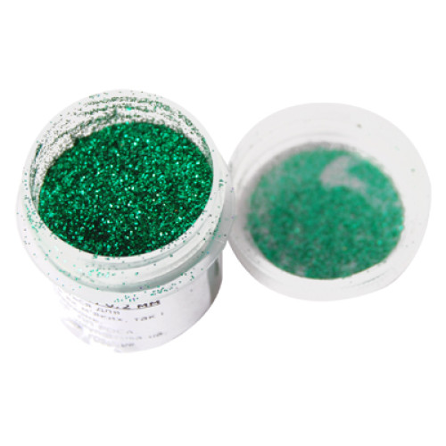 Сухі блискітки, Зелені, JJCD02, 7г, 0,2 мм