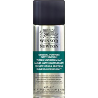Матовий лак Winsor універсальний в аерозолі Professional matt varnish spray 400 мл