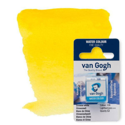 Краска акварельная Van Gogh 268 AZO Желтый светлый, кювет