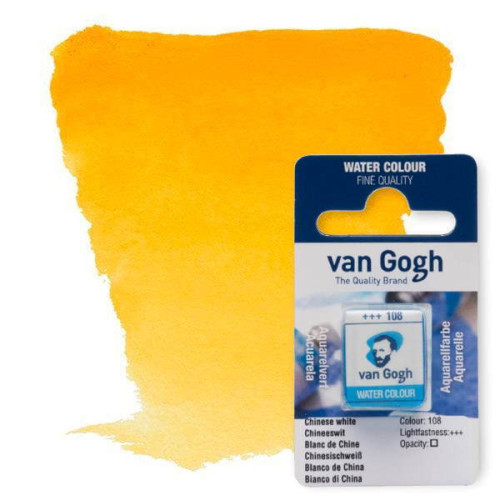 Краска акварельная Van Gogh 270 AZO Желтый темный, кювет