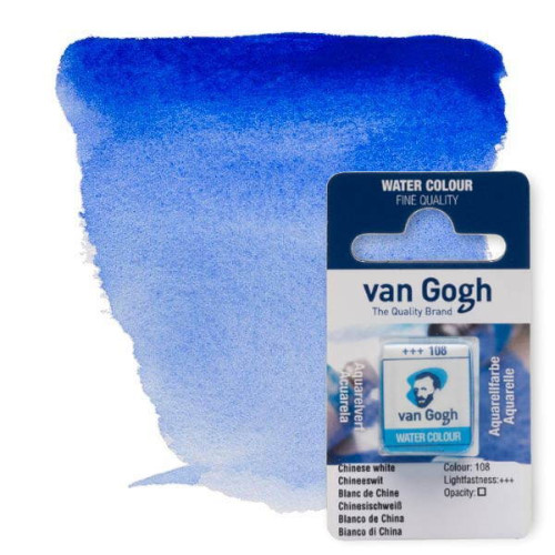 Краска акварельная Van Gogh 512 Кобальт синий ультрамарин кювет