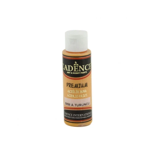 Краска акриловая Cadence Premium Acrylic Paint 70 мл Светло оранжевый