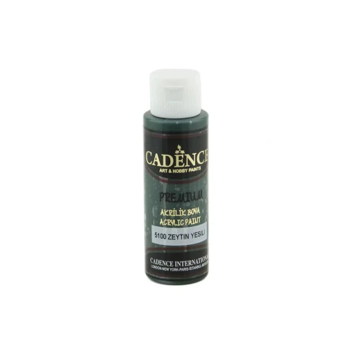 Краска акриловая Cadence Premium Acrylic Paint 70 мл Оливковый зеленый