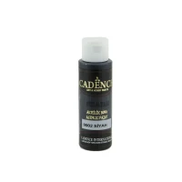 Акриловая краска Cadence Premium Acrylic Paint, 70 мл, Чёрный