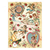 Карта декупажна Cadence Rice Paper Decoupage, №4, №178