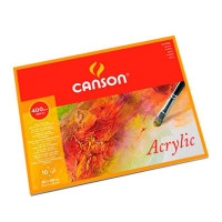 Бумага для Масла и акрила, блок Acrylic Cold pressed 400 гр, 36х48 см (10)