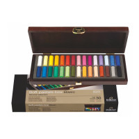 Набір сухої м'якої пастелі, 30 шт., Rembrandt Starter Set, General Selection, дерев'яна коробка, Royal Talens