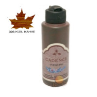 Фарба для старіння, акрилова Cadence Antiquing, Червоно-коричневий №306, 25 мл