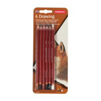 Карандаши Derwent, цветные Drawing 6 шт