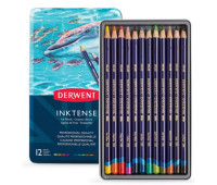 Чернильные карандаши Derwent Inktense 12 цветов в наборе 0700928