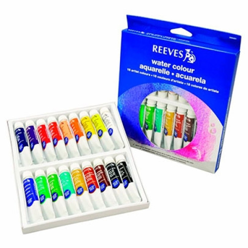 Акварельные краски Reeves Water colour Set, 18 цветов, 10 мл