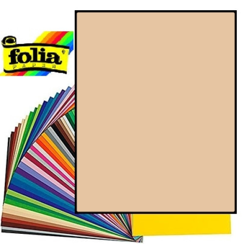 Картон Folia Photo Mounting Board 300 гр, 50x70 см, №10 Chamois (Бежевый)