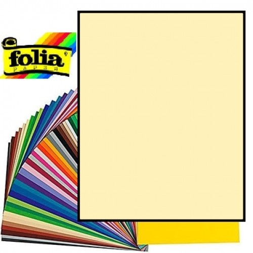 Картон Folia Photo Mounting Board 300 гр, 50x70 см, №11 Straw yellow (Соломянный)