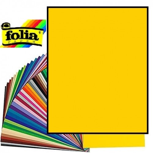 Картон Folia Photo Mounting Board 300 гр, 50x70 см, №14 Banana yellow (Бананово-желтый)