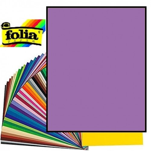 Картон Folia Photo Mounting Board 300 гр, 50x70 см, №28 Dark lilac (Фиолетовый)