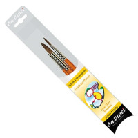 Набор кистей Da Vinci в блистере Ser. 320SF, Fine Hair brush set #2,6,12