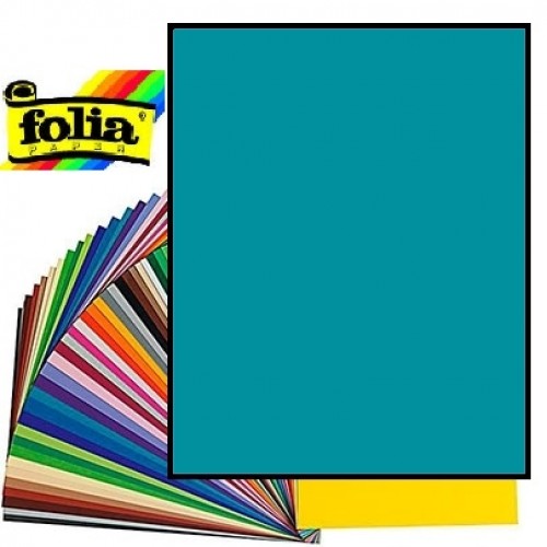 Картон Folia Photo Mounting Board 300 гр, 50x70 см, №38 Turguoise (Бирюзовый)