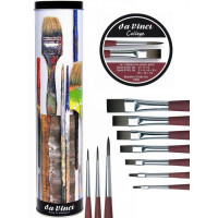 Набір пензлів DaVinci у металевому боксі Ser. 5403, College brush set (10)