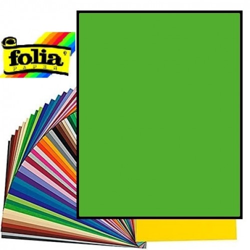Картон Folia Photo Mounting Board 300 гр, 50x70 см, №55 Grass green (Травяной зеленый)