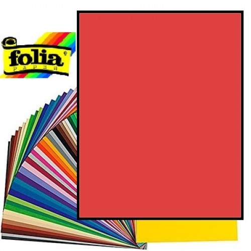 Картон Folia Photo Mounting Board 300 гр, 70x100 см, №19 Hibiscus (Ярко-красный)