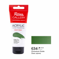 Акриловая краска ROSA Gallery, Окись хрома, 60 мл №634