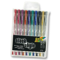 Гелеві ручки Folia Gel-Pens Metallic, 10 шт