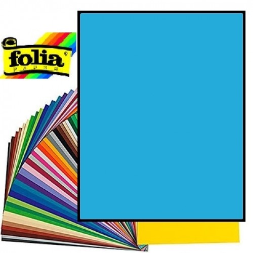 Картон Folia Photo Mounting Board 300 гр, 70x100 см №33 Pacific blue (Блакитний)