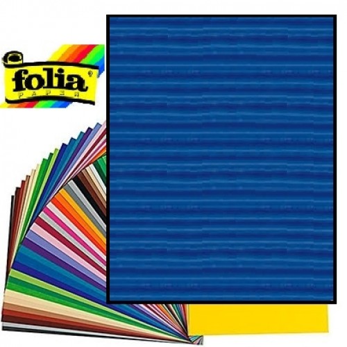 Картон Folia Photo Mounting Board 300 гр, 70x100 см, №34 Middle blue (Синий)