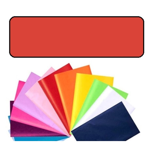 Бумага оберточная Folia тонкая Tissue Paper 20 гр, 50x70 см (13), №20 Red (Красный)