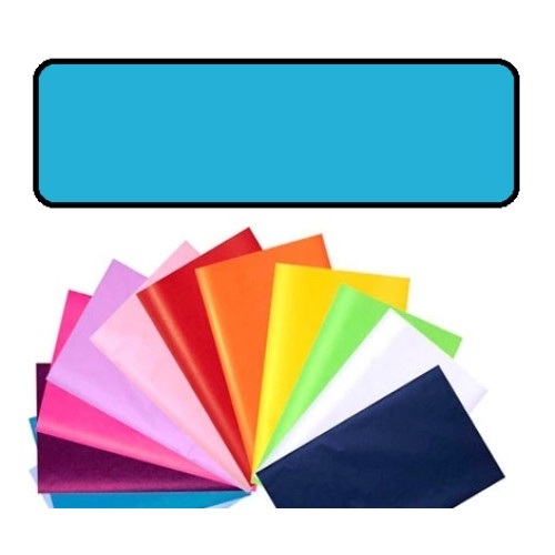 Папір обгортковий Folia тонкий Tissue Paper 20 гр, 50x70 см (13), №30 Вlue (Синій)