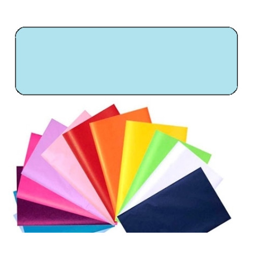 Бумага оберточная Folia тонкая Tissue Paper 20 гр, 50x70 см (13), №31 Light blue (Голубой)