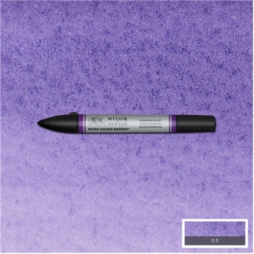 Маркер Winsor акварельный Watercolor Markers, № 231 Dioxazine Violet (Диоксазин фиолетовый)