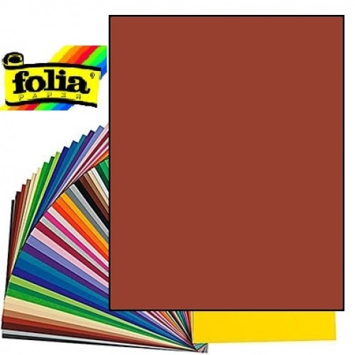 Картон Folia Photo Mounting Board 300 гр, 70x100 см №74 Red brown (Коричнево-червоний)