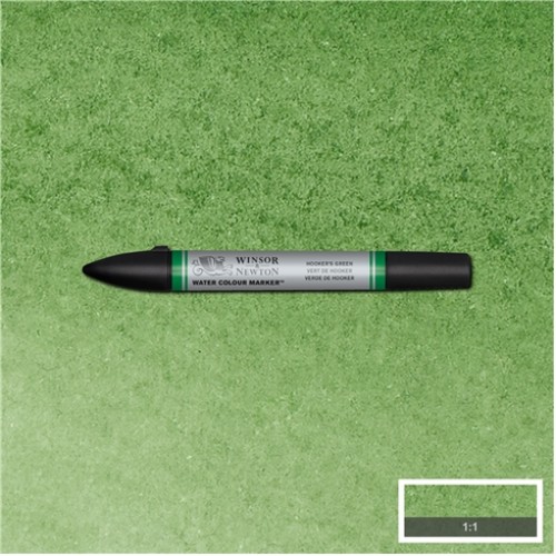 Маркер Winsor акварельный Watercolor Markers, № 311 Hookers Green (Хукер зеленый)