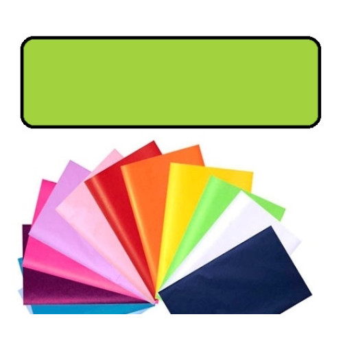 Бумага обёрточная Folia тонкая Tissue Paper 20 гр, 50x70 см (13), №51 Light green (Светлый зелёный)
