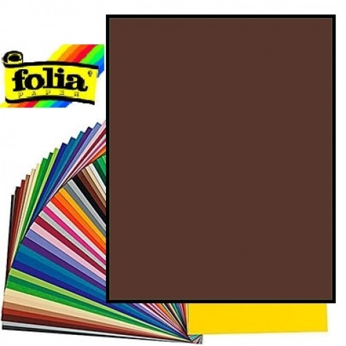Картон Folia Photo Mounting Board 300 гр, 70x100 см, №85 Chocolate brown (Шоколадный)