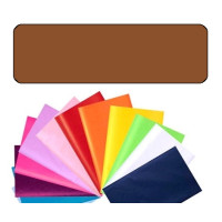 Бумага оберточная Folia тонкая Tissue Paper 20 гр, 50x70 см (13), №70 Brown (Коричневый)