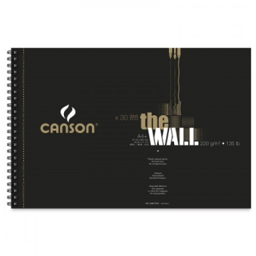 Блок бумаги для маркеров Canson The Wall, 220 гр, A3+, (30 листов)