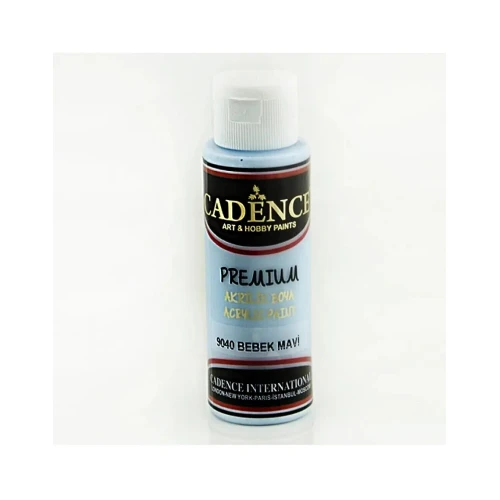 Cadence акриловая краска Premium Acrylic Paint, 70 мл, Голубой светлый