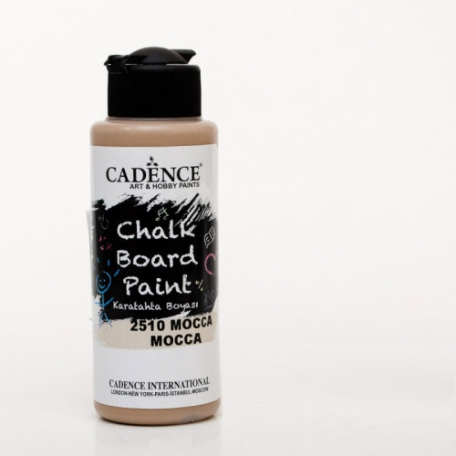 Акриловая краска Cadenсe для меловых досок Chalk Board Paint 120 мл Мокка