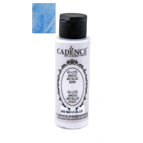 Акриловая краска Cadence хамелеон Hi-Lite Magic Metallic Paint 70 мл Синий