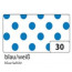 Картон Folia Photo Mounting Board Dots (горошини) 300 гр, 50x70 см, №30 Blue/White (Синий на белом)