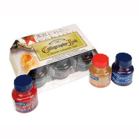 Чернил для каллиграфии Winsor Calligraphy Inks, 6 шт