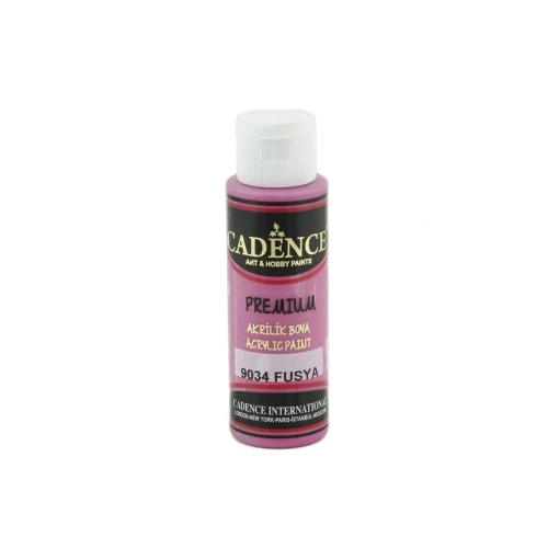 Акриловая краска Cadence Premium Acrylic Paint, 70 мл, Fuchsia (Фуксия)
