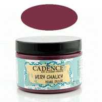 Акрилова фарба крейда Very Chalky Home Decor Cadence, 150 мл, Бордо
