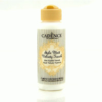 Cadence лак акриловий матовий (велюровий) Style Matt Velvety Touch Varnish, 120 мл CA232